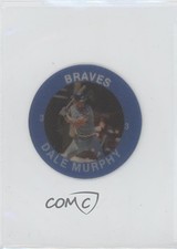 1985 7 Eleven Slurpee Super Star Sports Coins West Region Green Back Dale Murphy