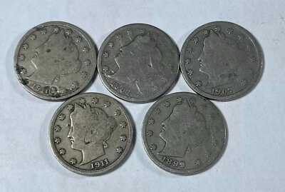 Errors Liberty 5C Mixed 5 pcs  (#20648) - Image 1 of 2