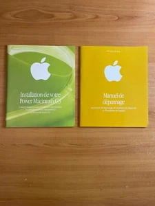 2 MANUALS FOR APPLE MACINTOSH POWER MACINTOSH G3 (1998) - Photo 1/5