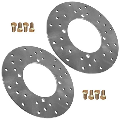 2 Rear Disc w/ Stud Bolt fits Polaris Sportsman 800 4x4 2007 2008 2009 2010 2011 - Image 1 of 4