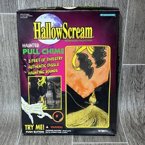 Hallowscream Halloween Creepy Message Pull Door Chime Doorbell Haunting Sounds - Picture 1 of 3