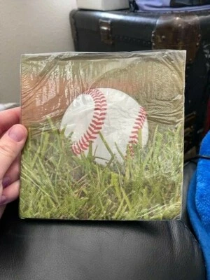 Servilletas de almuerzo de béisbol fanáticas de los deportes paquete de 18 decoraciones de fiesta de cumpleaños ¡Nuevo! Foto 1 de 2