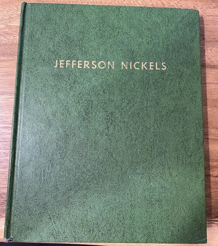 Jefferson Nickels 1938-1965 in Whitman #9207 Folder - 73 nickels includes SILVER Cover