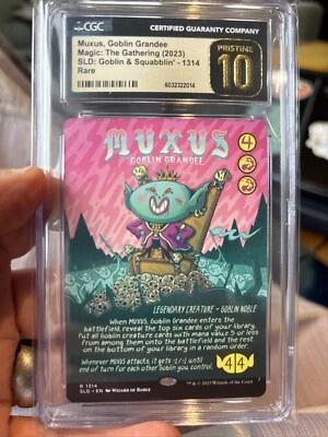 MTG Muxus, Goblin Grandee - 2023 Secret Lair Drop - CGC Pristine 10 - Image 1 of 2