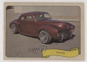 1974 Fleer Kustom Cars Stickers Matador 0s4