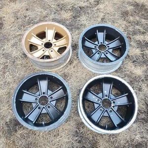 Rare Vintage 1960’s Foresight Ventures Flag Custom Wheels 15”x6” 5x4.75 USA - Picture 1 of 10