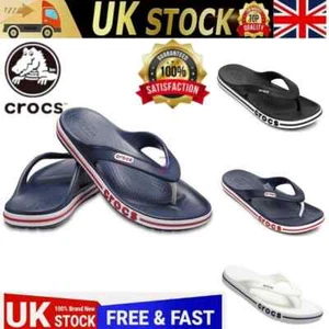 Hot classic Crocs flip flops lightweight summer outdoor beach sandals Slippers - Picture 1 of 13