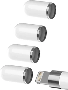 Apple Pencil Cap(4 Pack) Top Magnetic Adapter 1St Generation Caps Accessories Fi - Picture 1 of 12