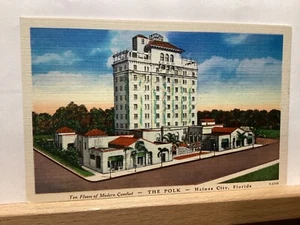 The Polk Hotel: Haines City, FL - Vintage Postcard - Picture 1 of 3
