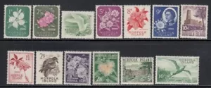 NORFOLK ISLAND Flowers, Birds, Salt House & Bloody Bridge MNH set - Picture 1 of 1