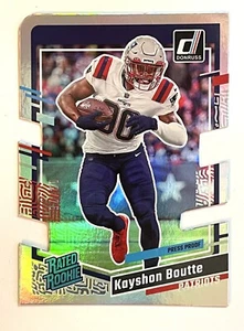 Prensa troquelada Panini Donruss Kayshon Boutte 2023 clasificación novato plata/75 - Imagen 1 de 1