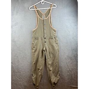 Free People Women's Jumpsuit Collared Linen Button Up Size 0