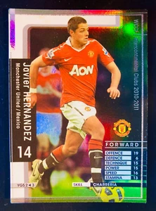 2010-11 Panini WCCF Young Stars Javier Chicharito Hernandez refractor rookie RC - Picture 1 of 1