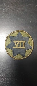 U.S. Army Subdued Shoulder Patch, 7th Corps VII Corps, top Zustand - Bild 1 von 2