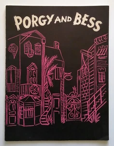 Porgy and Bess Cab Calloway Theatre de l'Empire Paris 1953 Programma teatrale - Foto 1 di 5
