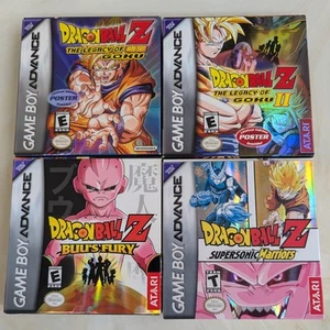 COMO NUEVO Dragon Ball Z Goku Buu's Fury Warriors Gameboy Advance GBA Completo En Caja Original - Imagen 1 de 14