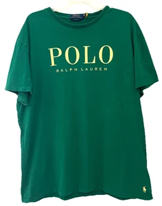 Polo Ralph Lauren Herren Logo T-Shirt Classic Fit Baumwolle Grün Größe XLarge - Bild 1 von 6