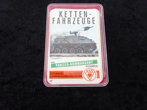 Kartenspiel 60er/70er 32 Karten ASS Kettenfahrzeuge WWII Tiger usw. - Picture 1 of 13