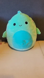 Peluche Squishmallows CASCADE la Tartaruga Tie Dye 12 pollici Teal Spring - Foto 1 di 5
