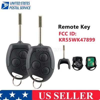 2 para Ford Transit Connect 2010 2011 2012 2013 mando a distancia coche llavero KR55WK47899 Foto 1 de 4