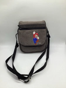 Official Nintendo DS Carrying Travel Case Storage Bag Multiple Compartment Tan - Picture 1 of 2