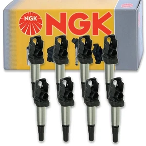 8 pc NGK Ignition Coils for 2015-2017 BMW Alpina B6 xDrive Gran Coupe 4.4L iz - Picture 1 of 5