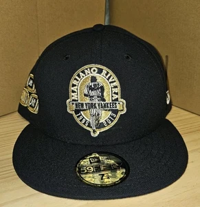 Mariano Rivera New Era NY Yankees Hatt Cap Fitted 7 3/4 Retirement Patch Rare - Bild 1 von 5