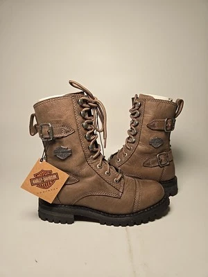 Botas de montar Harley-Davidson 7" Balsa marrón - D83855 para mujer talla 5M Foto 1 de 4