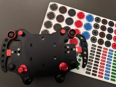 Sim Racing Bay Wheel Button Box Simucube 2 Wireless Steering Wheel and Pedals - Image 1 of 4