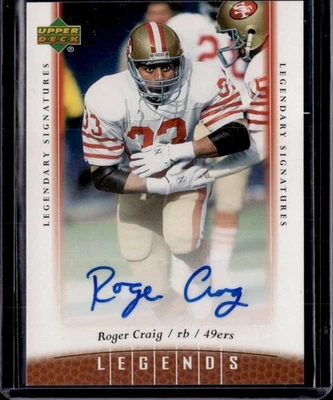2006 年 UD 传奇 - 罗杰·克雷格 #41 传奇签名签名签名 — 第 1/2 张图片