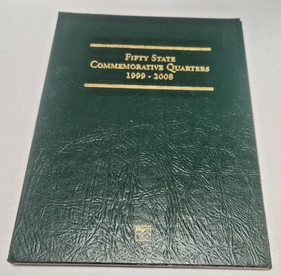 50 State Commemorative Quarters 1999-2008 Full Album Littleton Folder - Image 1 of 4
