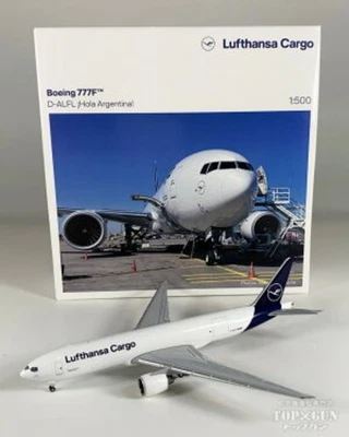 Herpa Wings 1/500 Lufthansa Cargo Boeing 777F D-ALFL Hola Argentina - Imagen 1 de 4
