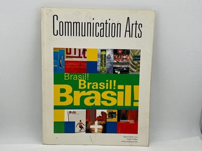 Communication Arts Magazine March April 2003 Brasil Graphic Design - Image 1 of 3