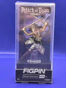 NEW! FiGPiN Attack on Titan Mikasa Ackermann (1308) 3-in Enamel Pin Free Ship! - Picture 1 of 6
