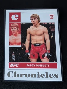Paddy Pimblett #100 2022 Panini Chronicles UFC Base Rookie RC Card MINT - Bild 1 von 2