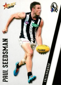 2015 Collingwood Magpies AFL Select Footy Stars Card - Paul Seedsman - Bild 1 von 3