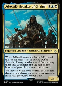 Adewale, Breaker of Chains - Foil - Assassin's Creed #0044 MTG Magic The Gatheri - Picture 1 of 1
