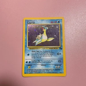 Pokemon Base Set Unlimited Lapras Holo 1999 WOTC 10/62 - Imagen 1 de 10