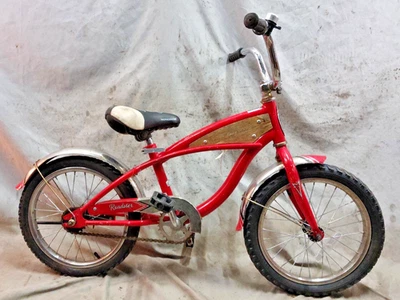 2010 Schwinn Roadster 16» Детский Велосипед Одна Скорость SS Подставки Красные Стальные Крылья :) - Изображение 1 из 4