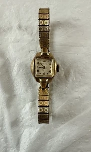 Vintage Bulova New York L-9 10K RGP Lünette Damenuhr Teile - Bild 1 von 7