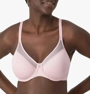 NWT Bali 36B One Smooth U Underwire Bra, Ultra Light Underwire Bra | Hush Pink - Picture 1 of 6