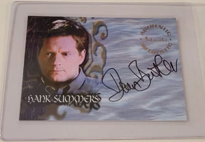 2002 BUFFY VAMPIRE SLAYER Hank Summers DEAN BUTLER Authentic AUTOGRAPH CARD A30 - Picture 1 of 5