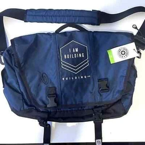 TIMBUK2 Command Messenger TSA Compliant Laptop Bag New Blue logo NEW - Picture 1 of 8