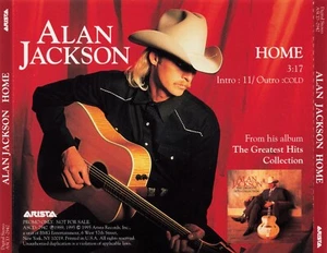 Alan Jackson - Home - PROMO CD Single - Picture 1 of 1