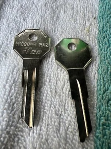 2 RA2 AMERICAN MOTORS 1954-1969 KEY BLANK Ignition AMC Rambler NASH 1949-1957 - Picture 1 of 2