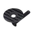 High Quality Carbon Fiber Bicycle Fork Top Cap Cover 1 1/8 31 8mm MTB Road