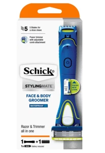 Maquinilla de afeitar Schick 4 en 1 Hydro 5 Power Groomer - Imagen 1 de 6