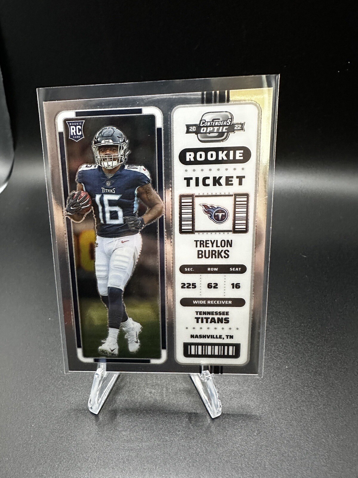 Treylon Burks 2022 Contenders Optic Rookie RC Tennessee Titans #94 