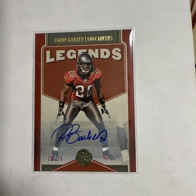 Ronde Barber 2022 Panini Legacy Legends automático #D 15/25 Foto 1 de 3