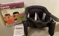 Inglesina Fast Kids Table Chair w/Manual, Black - Good, Clean Condition